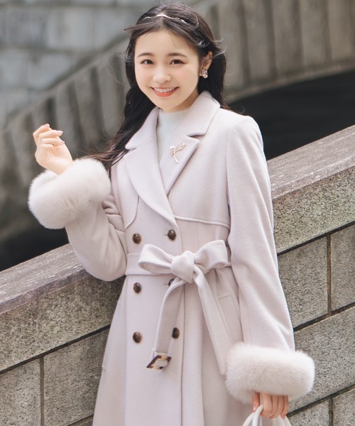 WILLSELECTION（ウィルセレクション） コート アウター リアルファー