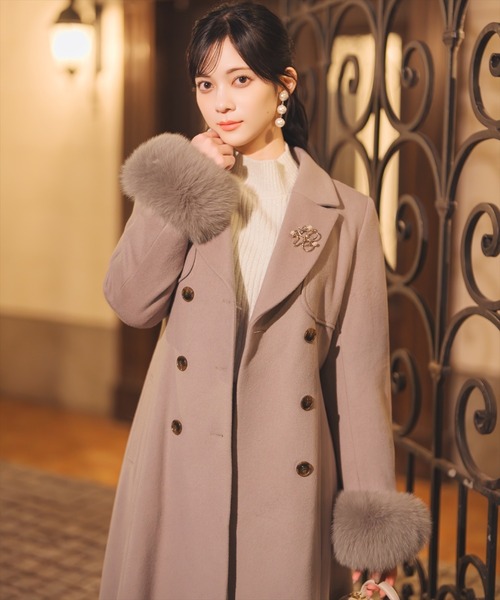 WILLSELECTION（ウィルセレクション） コート アウター リアルファー