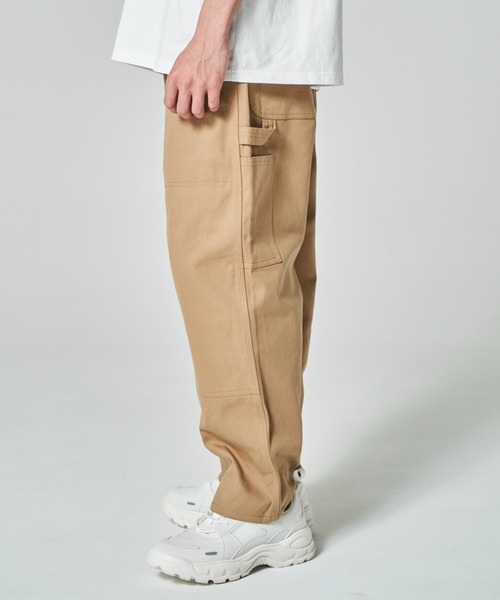 「UNIVERSAL OVERALL」 デニムパンツ MEDIUM サックスブルー メンズ_画像4