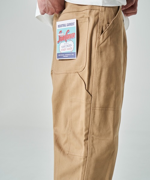 「UNIVERSAL OVERALL」 デニムパンツ MEDIUM サックスブルー メンズ_画像8