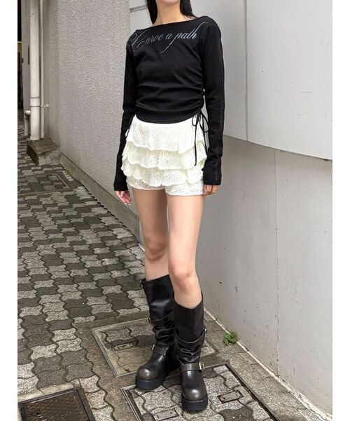 EMODA（エモダ） スカート ティアードニットスカート : ZOZOTOWN Yahoo