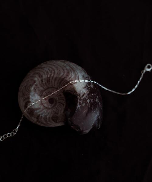 ブレスレット SMELLY so’　slim chain brecelet レディースの画像