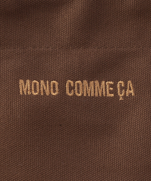 「MONO COMME CA」 ハンドバッグ FREE ブラウン レディース_画像9