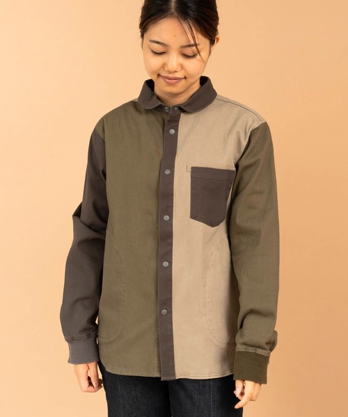 「gym master」 長袖シャツ LARGE ベージュ メンズ_画像7