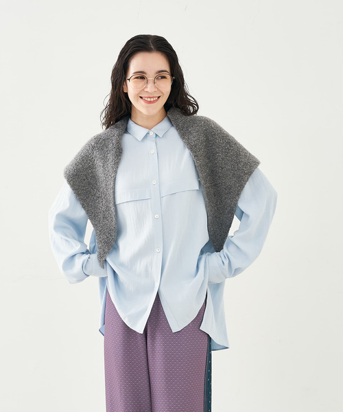 collex（コレックス） ストール マフラー トライアングルニット