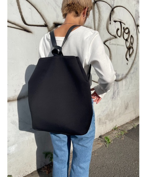 「BLACK BY MOUSSY」 リュック FREE ダークグレー レディース_画像9