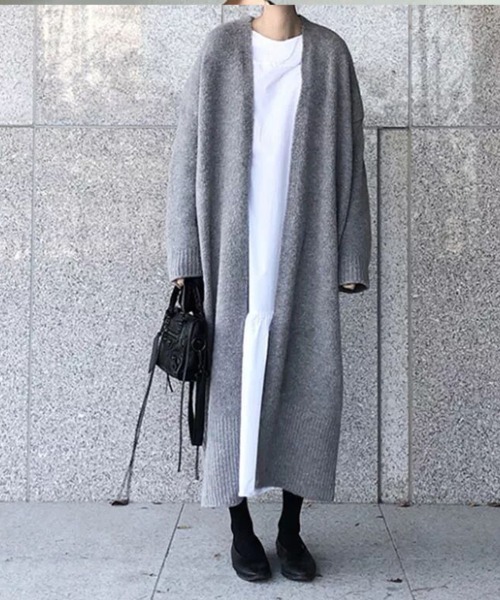 ☆お龍☆おまとめ ロングコート ニット カーディガン カーディガン ロング丈ニットカーディガン レディース : ZOZOTOWN