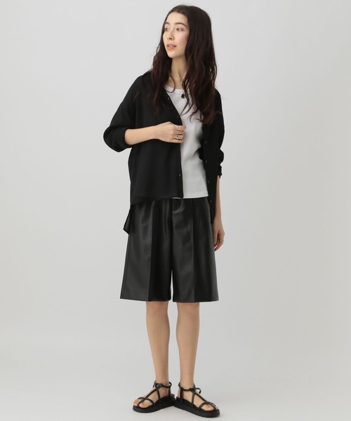 「saloon」 長袖ブラウス FREE グレー レディース_画像5