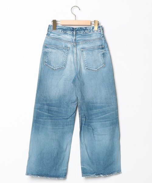 「upperhights」 デニムパンツ 22 ブルー レディース_画像2