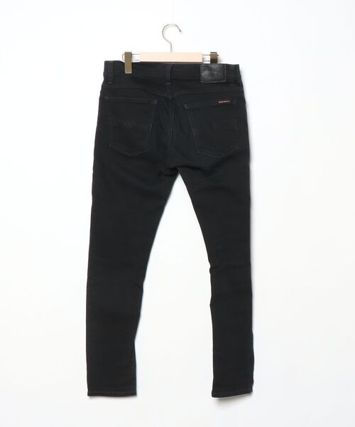 ［新品］NudieJeansブラックスキニーデニムW30L30 即購入OK Nudie Jeans（ヌーディージーンズ） スキニーデニムパンツ 30inch