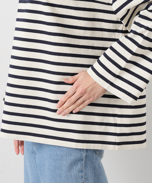 ジャーナルスタンダードラックス | キャンディボーダー チュニック JOURNAL STANDARD LUXE（ジャーナルスタンダード ラックス） tシャツ