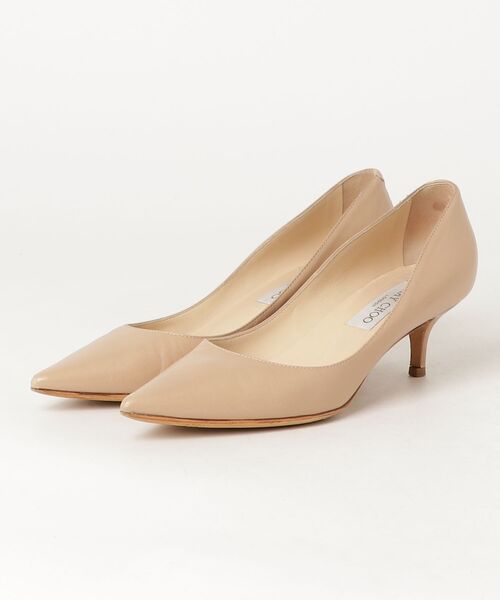 JIMMY CHOO(ジミーチュウ) パンプス 37 ベージュ レディース JIMMY CHOO(ジミーチュウ) パンプス 37 ベージュ レディース