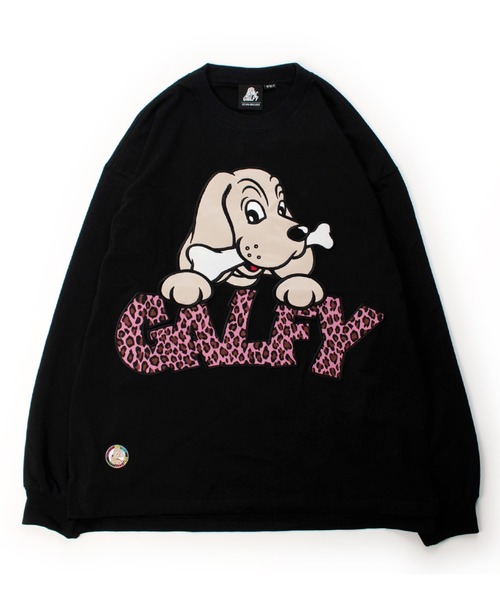 ガルフィー ロンT リメイク加工 GALFY（ガルフィー） tシャツ 「GALFY/ガルフィー」ばーばの切り貼り