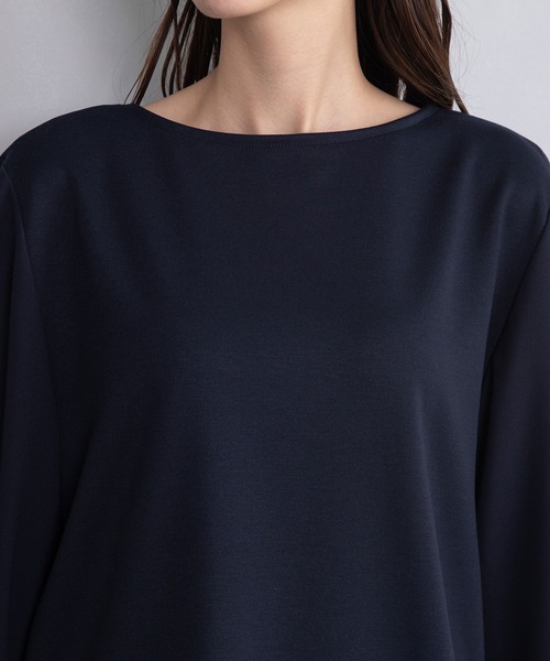 「MARECHAL TERRE」 長袖カットソー MEDIUM ネイビー レディース_画像6