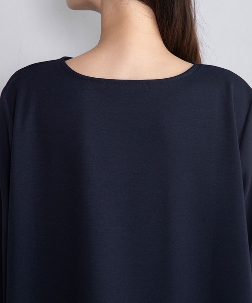 「MARECHAL TERRE」 長袖カットソー MEDIUM ネイビー レディース_画像9
