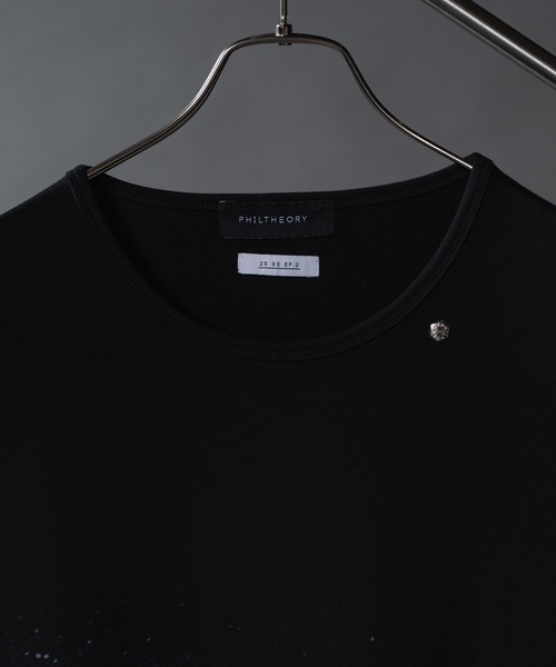 「PHILTHEORY」 半袖Tシャツ 2 ブラック系その他4 メンズ_画像4