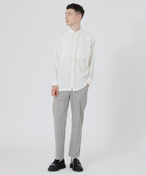 「LOVELESS」 スウェットパンツ L ライトグレー メンズ_画像3