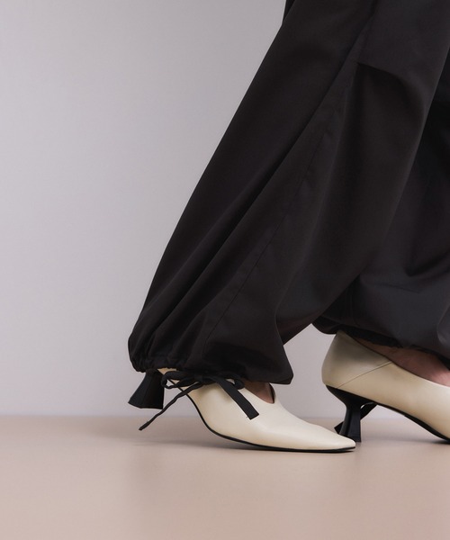 パンツ 「WEB限定」リラックスパラシュートパンツ レディースの画像