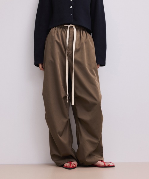 パンツ 「WEB限定」リラックスパラシュートパンツ レディースの画像