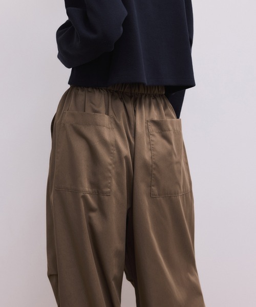 パンツ 「WEB限定」リラックスパラシュートパンツ レディースの画像