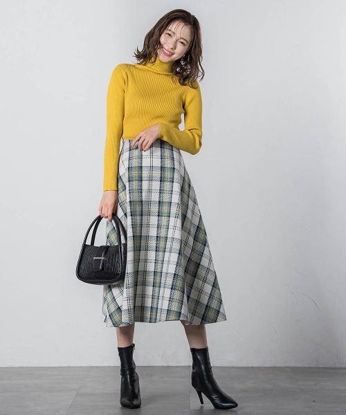 「QUEENS COURT」 フレアスカート L ホワイト系その他 レディース_画像8