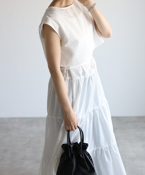 「r.」 セットアップ FREE ホワイト レディース_画像6