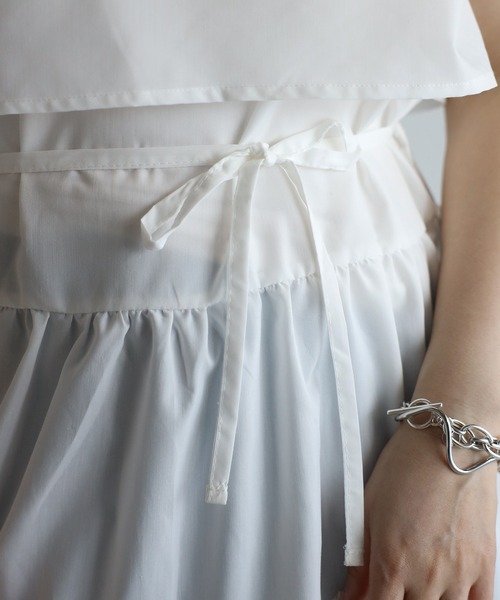 「r.」 セットアップ FREE ホワイト レディース_画像9