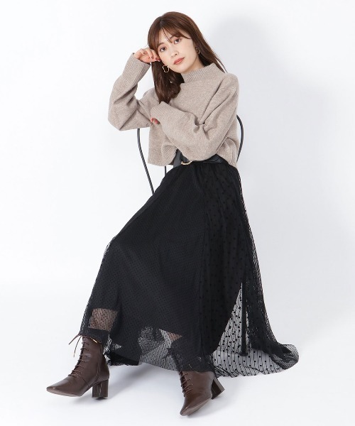 「AND COUTURE」 長袖ニット MEDIUM ピンク レディース_画像2