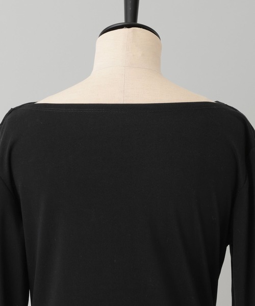 A part by（アパートバイ） tシャツ カットドレーププルオーバー_長袖