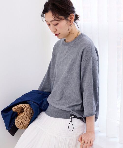 le.coeur blanc（ルクールブラン） ニット セーター スウェットライク
