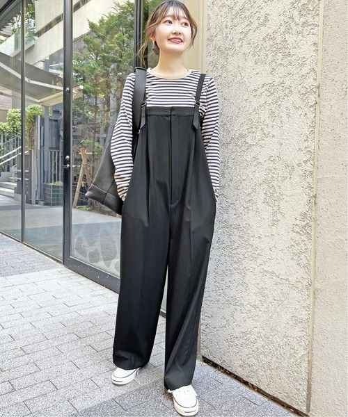 Spick & Span」 オーバーオール 38 ネイビー レディース Spick and 