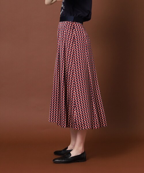 「DRESSTERIOR」 フレアスカート 36 グリーン レディース_画像5