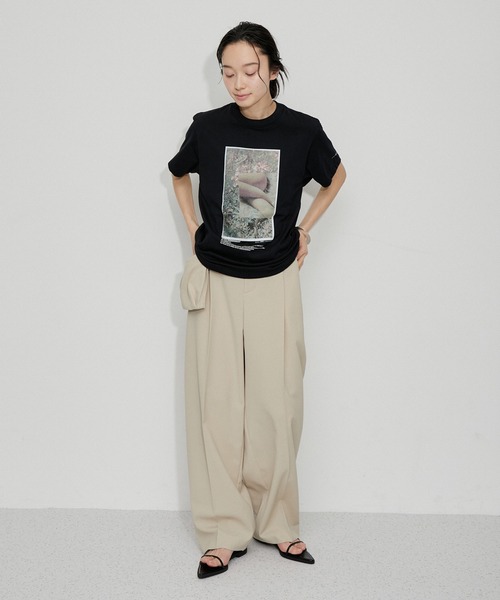 「JANE SMITH / JOHN SMITH」 半袖Tシャツ X-SMALL ホワイト レディース_画像5