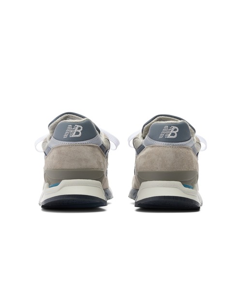 「New Balance」 ローカットスニーカー 23.0cm グレー メンズの画像
