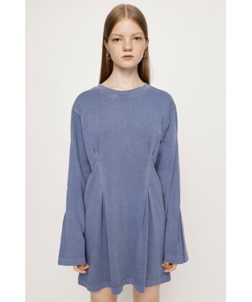 「SLY」 長袖ワンピース FREE ブルー レディース_画像7