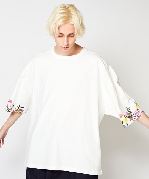 「rehacer」 半袖Tシャツ MEDIUM ブラック メンズ_画像4