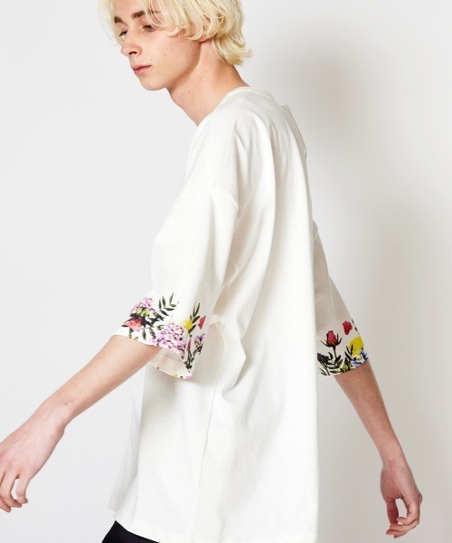 「rehacer」 半袖Tシャツ MEDIUM ブラック メンズ_画像6