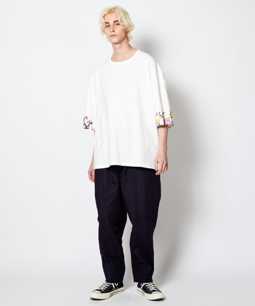 「rehacer」 半袖Tシャツ MEDIUM ブラック メンズ_画像8