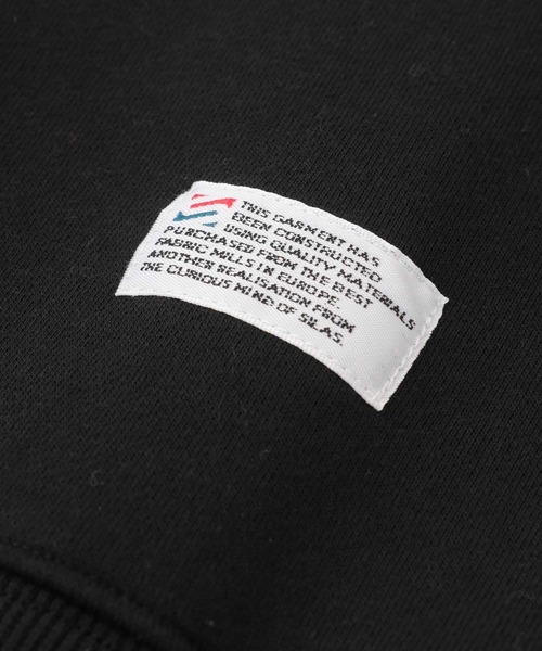「SILAS」 スウェットカットソー X-LARGE ブラック メンズ_画像7