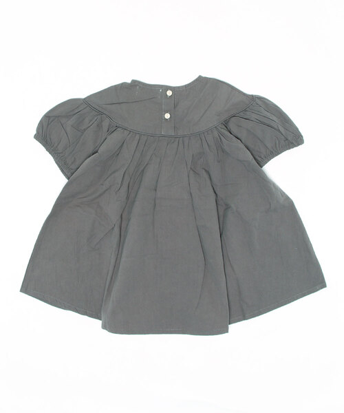 「aimoha」 「KIDS」長袖ワンピース 80 ダークグレー キッズ_画像2