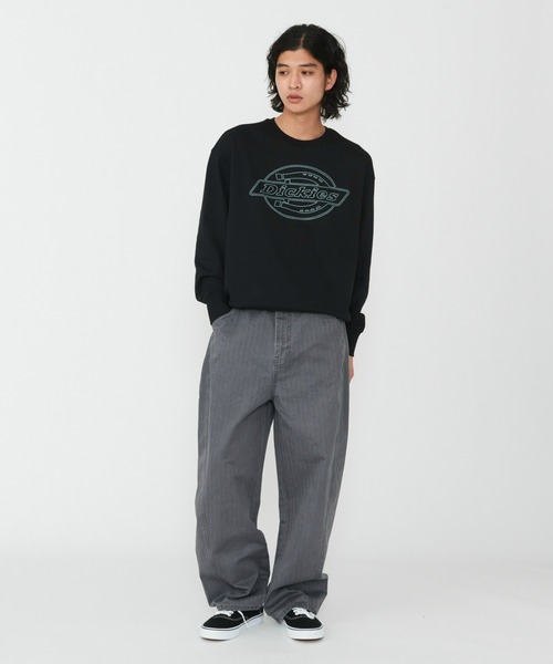 Dickies（ディッキーズ） パンツ ヘリンボーン ウォッシュド パンツ