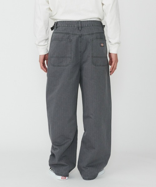 Dickies（ディッキーズ） パンツ ヘリンボーン ウォッシュド パンツ