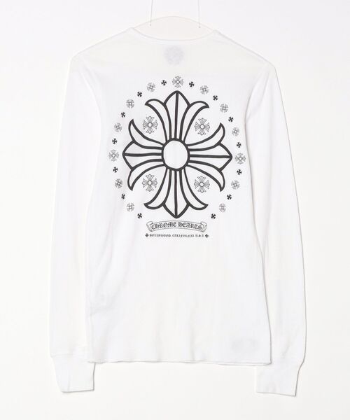 CHROME HEARTS（クロムハーツ） 長袖Tシャツ S ホワイト メンズ