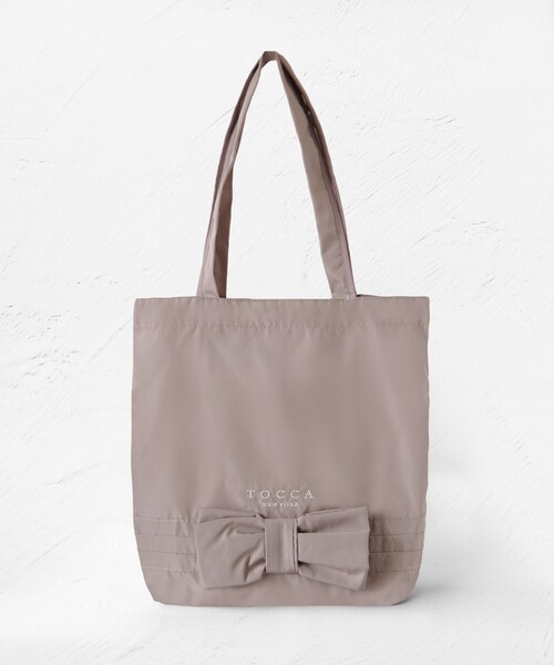 新品未使用 TOCCA ブラック トートバッグ サブバッグ エコバッグ TOCCA（トッカ） エコバッグ HOLDING KNOT SUBBAG サブバッグ