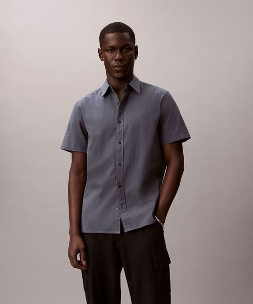 Calvin Klein（カルバン・クライン） シャツ 半袖 クラシック シャツ