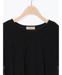 tシャツ カットワーク刺繍ドッキングTシャツ ...の詳細画像3