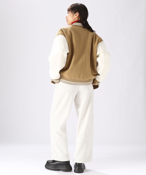 「POLO BCS」 スタジャン LARGE ベージュ レディース_画像9