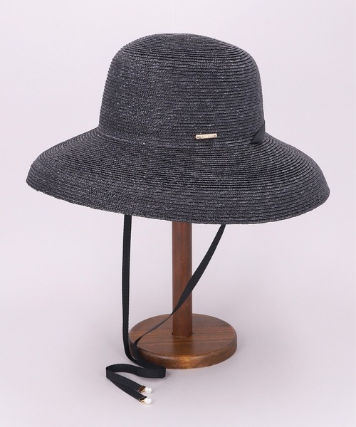 【美品】CA4LA カシラ 女優帽 ウールハット リボン付き ダークグレー CA4LA（カシラ） 帽子 ハット レディース ABBIE レディース : ZOZOTOWN