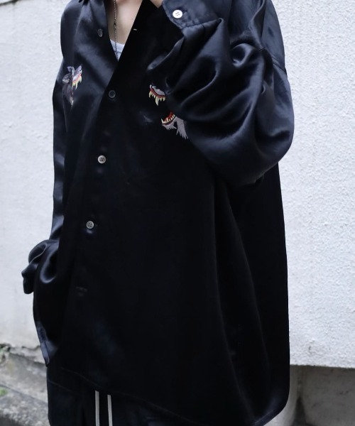 シャツ el_conductorh/コンダクター/別注刺繍スカシャツ メンズ レディースの画像