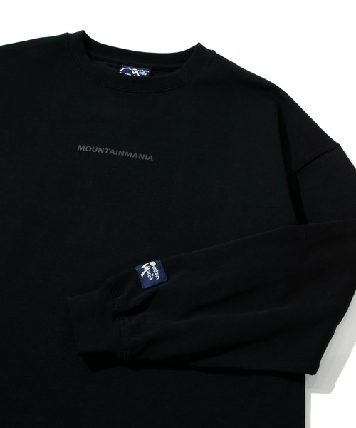 「Mountain Mania」 長袖Tシャツ LARGE ホワイト メンズ_画像5